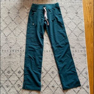 FIGS Limited Edition Caribbean Blue Kade Scrub Pants
